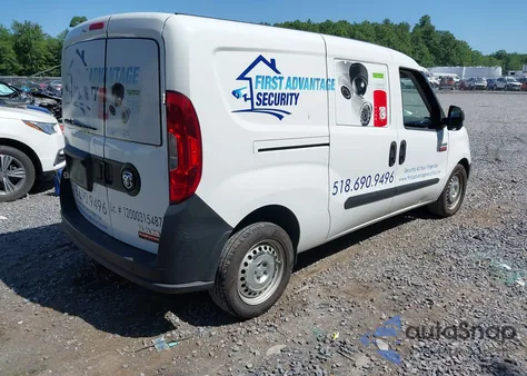 2017 Ram Promaster City Tradesman из США, поврежденный, VIN ZFBERFAB0H6E43696